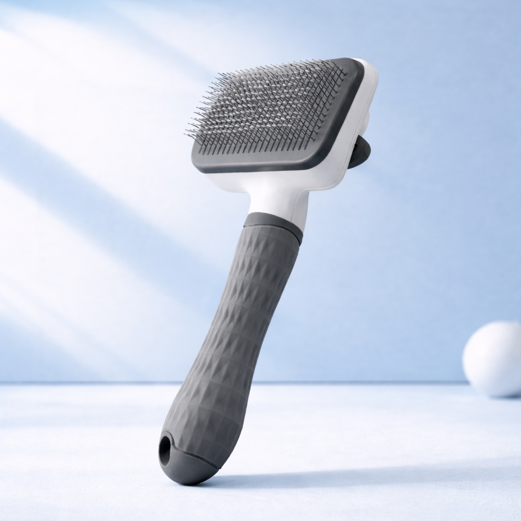 Self-Cleaning Pet Grooming Brush